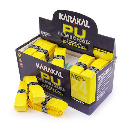 Karakal PU Super Grips x 24 Yellow